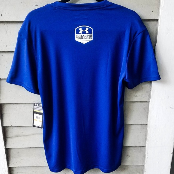 NEW Under Armour Blue Shirt - Picture 3 of 4